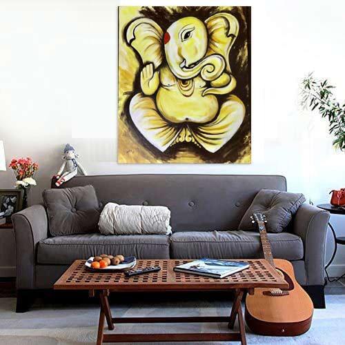 Lord Ganesh Acrylic Painting on Canvas