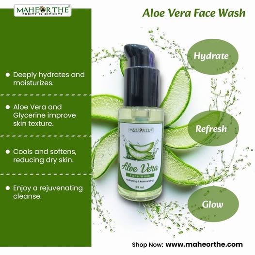 Aloe Vera Face Wash (65ml)