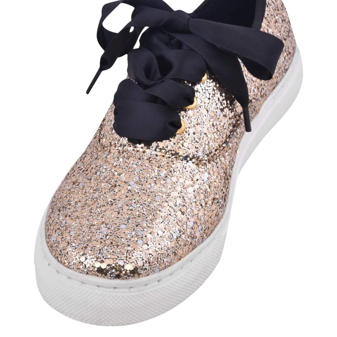 Golden Flare Women's Sneakers (golden Sneakers)