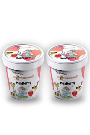 Waggy Zone BAHRAIN |Trial Pack| Vegan Ice Cream Instamix| Natural Vegetarian| Dog Treats for Adult, Puppies & Small Breeds| Pack of 12(Delivering only in BAHRAIN)