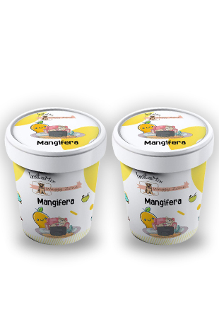 Waggy Zone CANADA |Trial Pack| Vegan Ice Cream Instamix |Natural Vegetarian| Dog Treats for Adult, Puppies & Small Breeds|Pack of 12 (Delivering only in Canada)