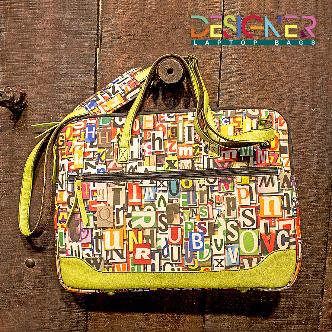 Laptop Bag - Mix n Match Alphabets