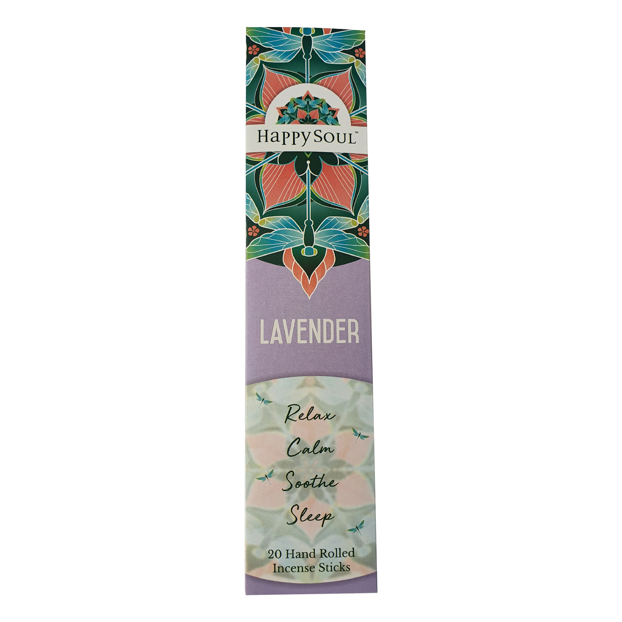 HAPPY SOUL Lavender Incense Sticks Agarbatti  : Relax, Calm, Soothe, Sleep