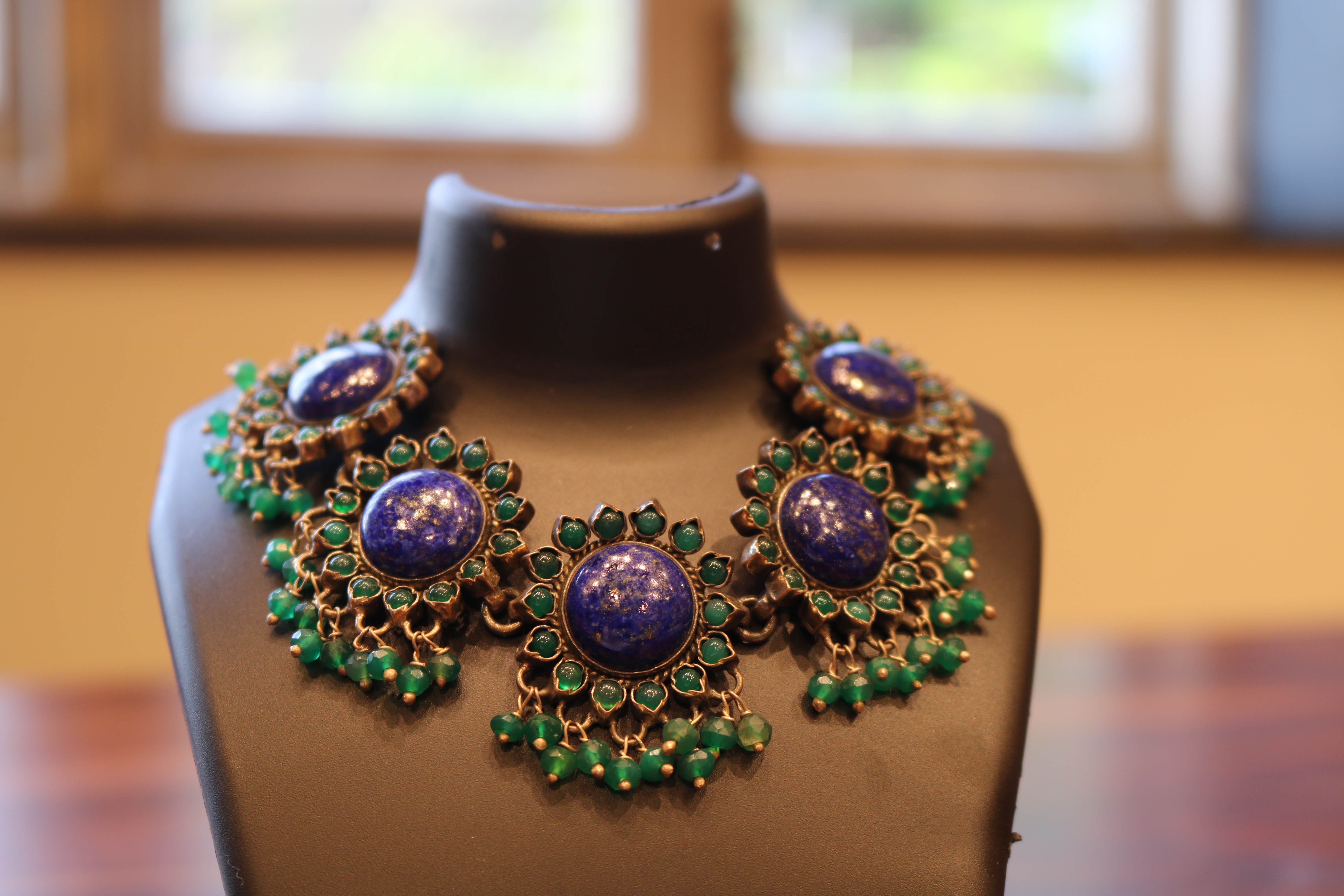 Blue with Freeman Stone Choker