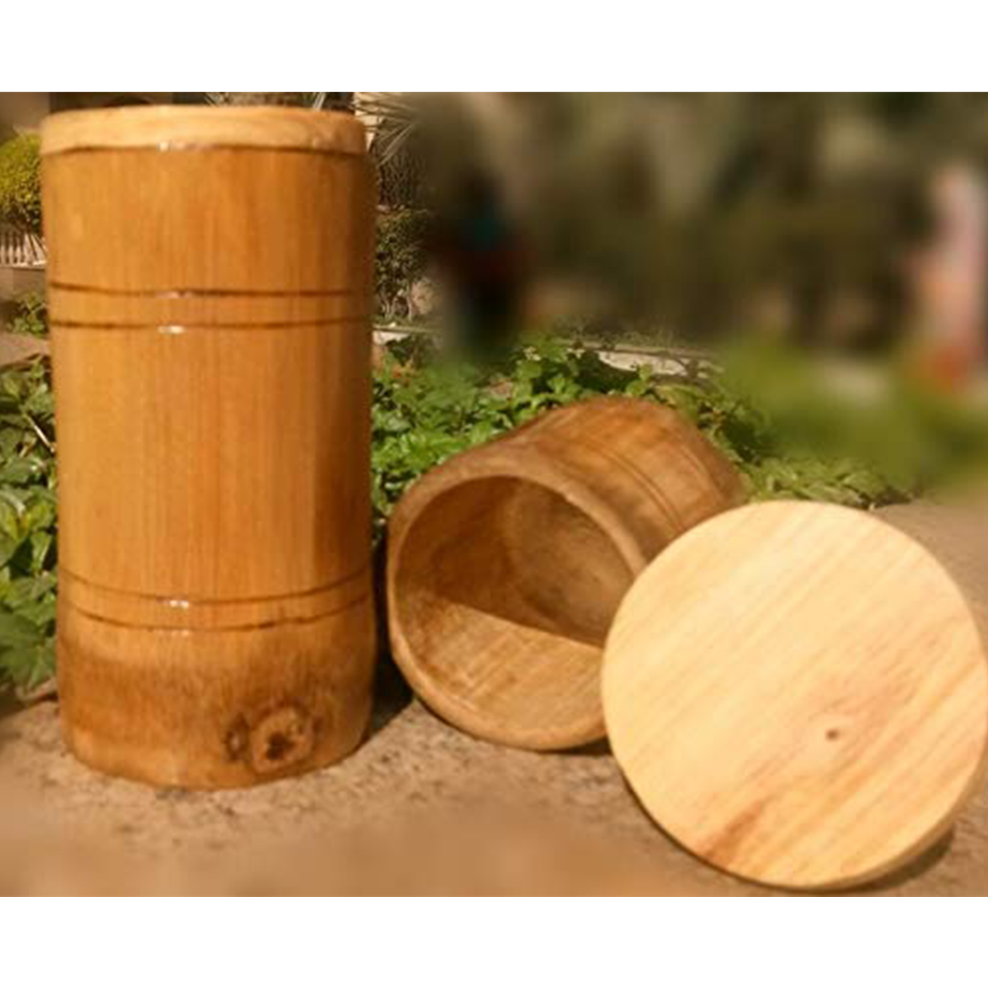 ECO Friendly 100% Safe Food Container Jars 4 INCH for Biscuits,Tea,Coffe, Salt,Spices