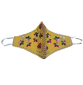 Partywear Embroiderd mask