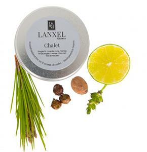 Lanxel Chalet Douglas Spruces & Lime Scented Soy Candle