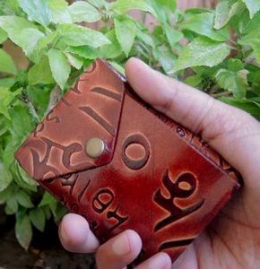 allmyCraft Handcrafted Stitchless Leather Wallet & Cardholder