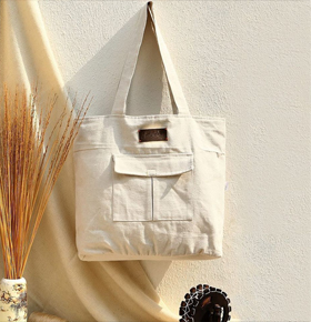 handmade long bag solid colour