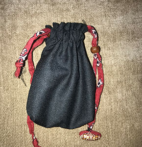 Slinging Sanitizer Pouch(Black colour)