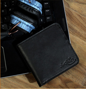 AmrohaSay Handcrafted Genuine Leather Classic Men's Wallet
