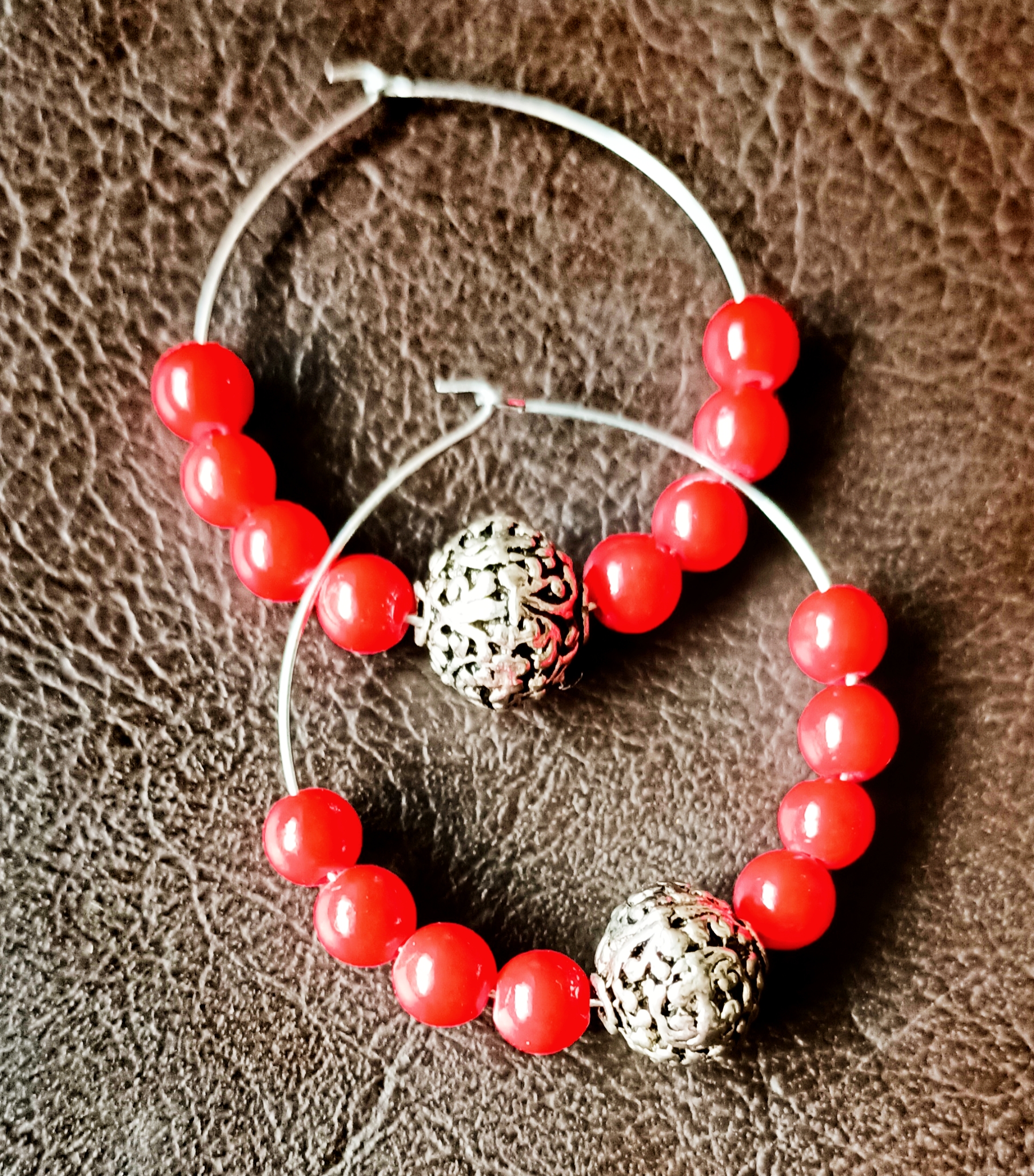 Hoop earrings