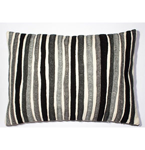 Stripes Design(Cushions)(saddle-brown colour)
