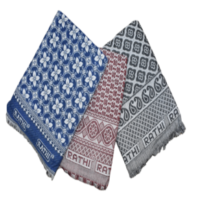 Traditional Handloom Cotton Solapur Chaddar Sheet