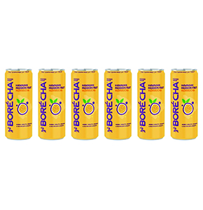Sparkling Hawaiian Passion Fruit Probiotic Kombucha Drink (Pack of 6)