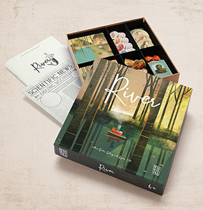 Puzzle Board River Game
