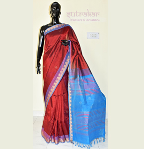 Natural Banana Fiber Saree