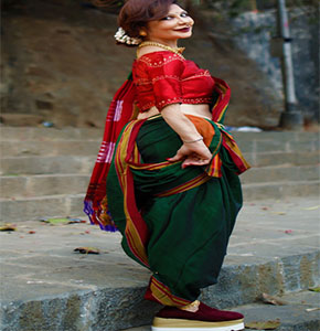 Traditional Maharashtrian Nauvari Saree Drape & Styling Service