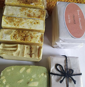Yenna Handcrafted Natural Orange Coconut Milk Soap