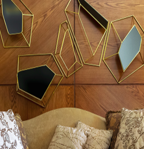 Large Handcrafted Brass Statement Wall Art Sculpture