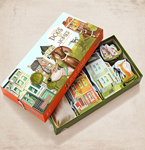 Board game Dogs & Homes (+5 child game)