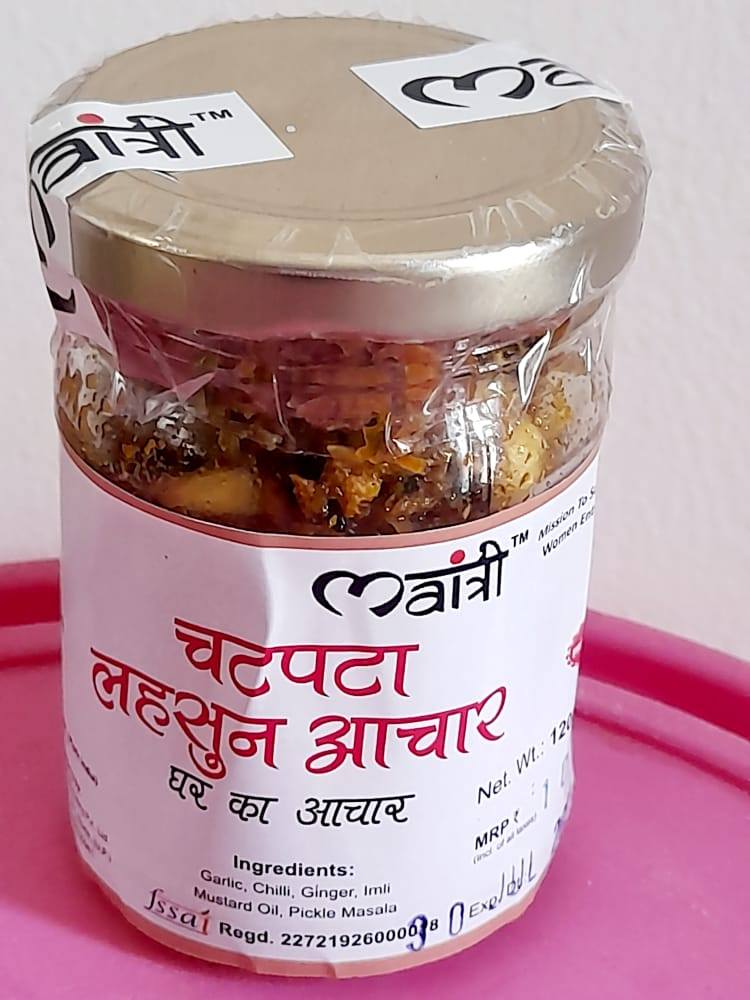 Traditional Homemade Spicy Green Chilli Pickle