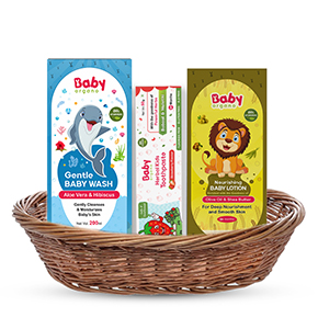 BabyOrgano Herbal Essential Baby Care Gift Set