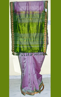 Pure Bamboo Fiber Silk Saree