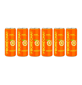 Sparkling Orange Probiotic Kombucha Drink (Pack of 6)
