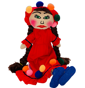 Handcrafted Khadra Cotton Fabric Soft Doll
