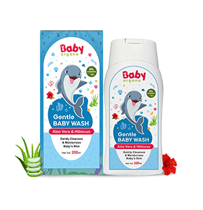 BabyOrgano Gentle Ayurvedic Baby Wash (200ml)