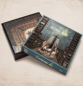 Board game The Mysterious Library( 8+child )