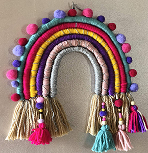 Colorful Wall-hanging(multicolour)