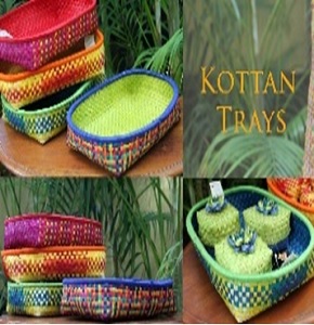 Rectangular Kottan Tray