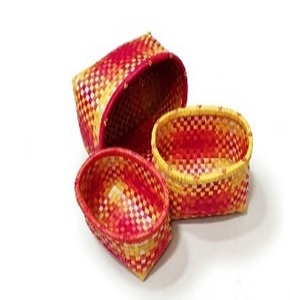 Rectangular Half Kottan - Set of 3