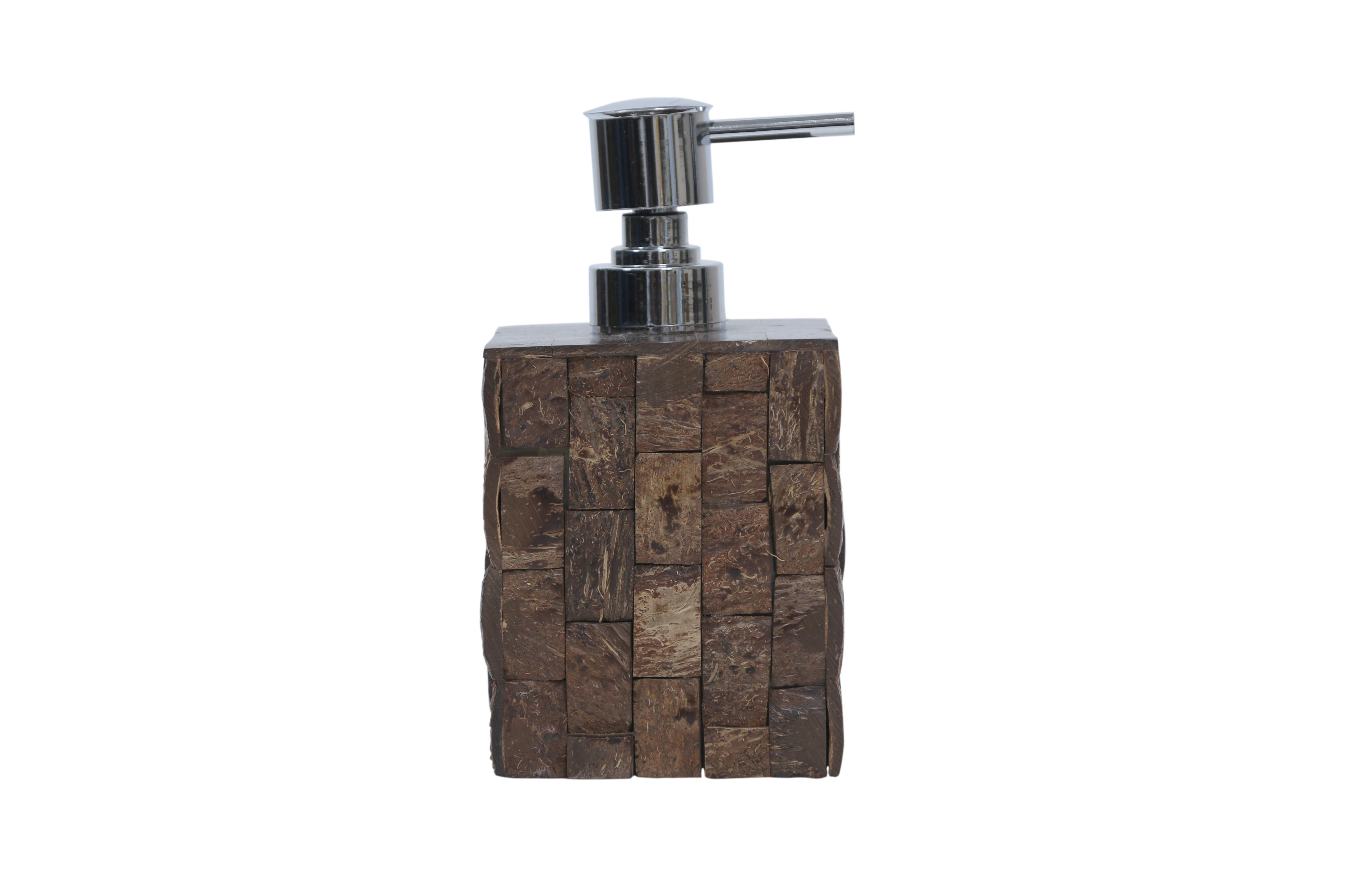 Opulent Homes Coconut Shell Soap Dispenser -1pc
