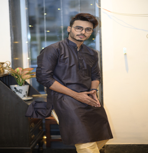 Elegant Black Cotton Silk Long Kurta / Festive & Casual Ethnic Wear by…