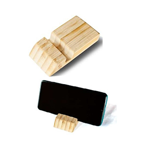 Bamboo Mobile Stand for Office & Home