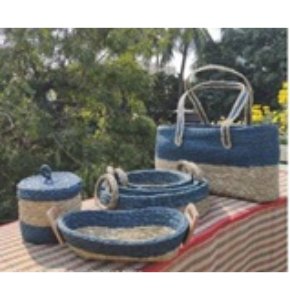 Home Decor Attractive Organic Made Combo Sets of Storage Baskets & Bags