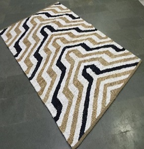 Jute Rug - Natural and Black