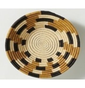 Handwoven Round Boho Wall Basket