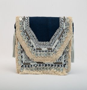 Handmade Embroidered Boho Sling Bag