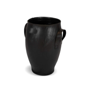 Eco-Friendly Black Flower Pot