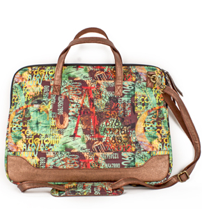 Crazy Number Laptop Bag