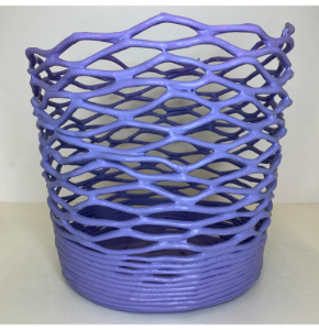 Eco-Friendly Recycled Plastic Indoor Wastebasket Dustbin