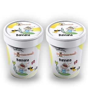 Waggy Zone Dog Treats Mango for Adult, Puppies & Small Breeds. Ice Cream Instamix, Natural Vegetarian