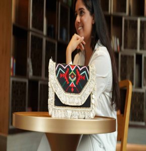 Premium Luxury Denim Clutch
