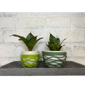 Eco-Friendly Unbreakable Recycled Plastic Large Garden Planter Pot