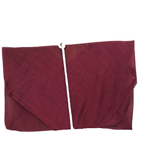 Bunko Junko Handcrafted Maroon Fabric Cash & Gift Envelopes (Pack of 3)