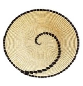 Handcrafted Organic Sabai Grass Natural & Brown Wall Plate Decor